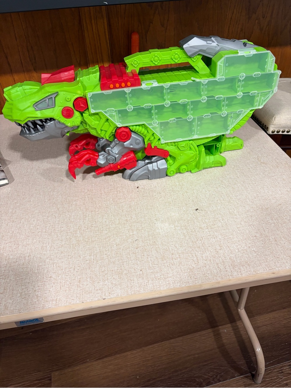 Green and Red Dino Blaster Kids Toy by